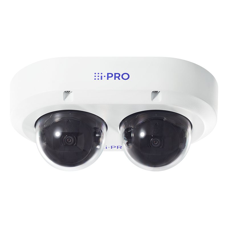 Multi-directional dual sensor camera
